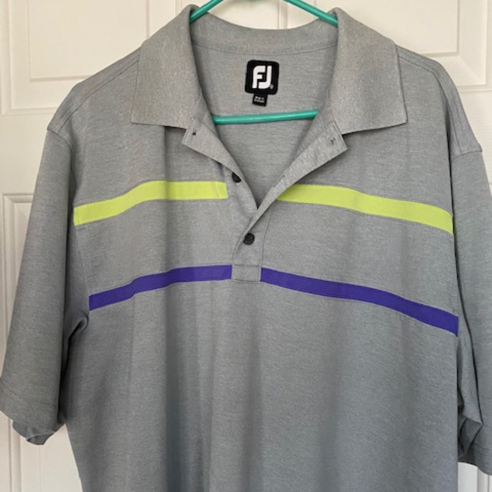 FootJoy Gray Golf Shirt